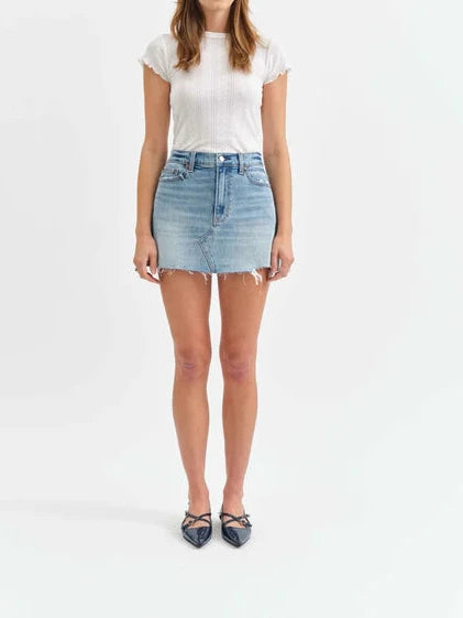 Daze | Malibu Mini Skirt in Obviously Vintage