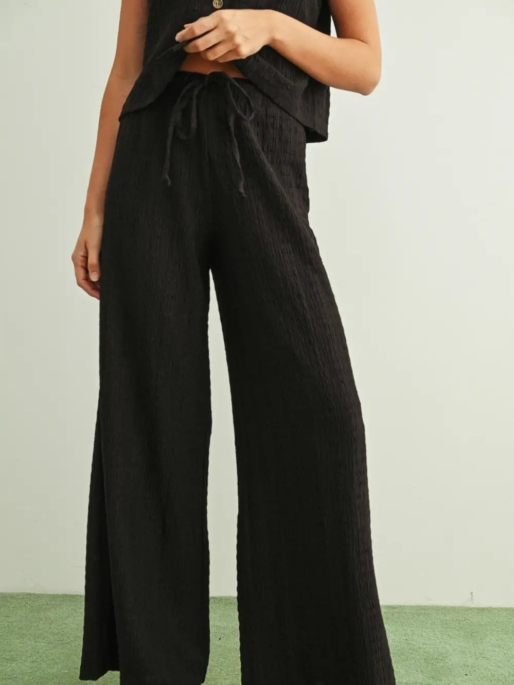 Penny Elastic Band Waist Pants