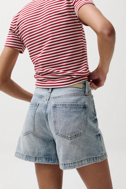 Pistola Saige High Rise Short- French Riviera
