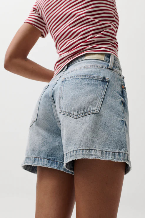 Pistola Saige High Rise Short- French Riviera
