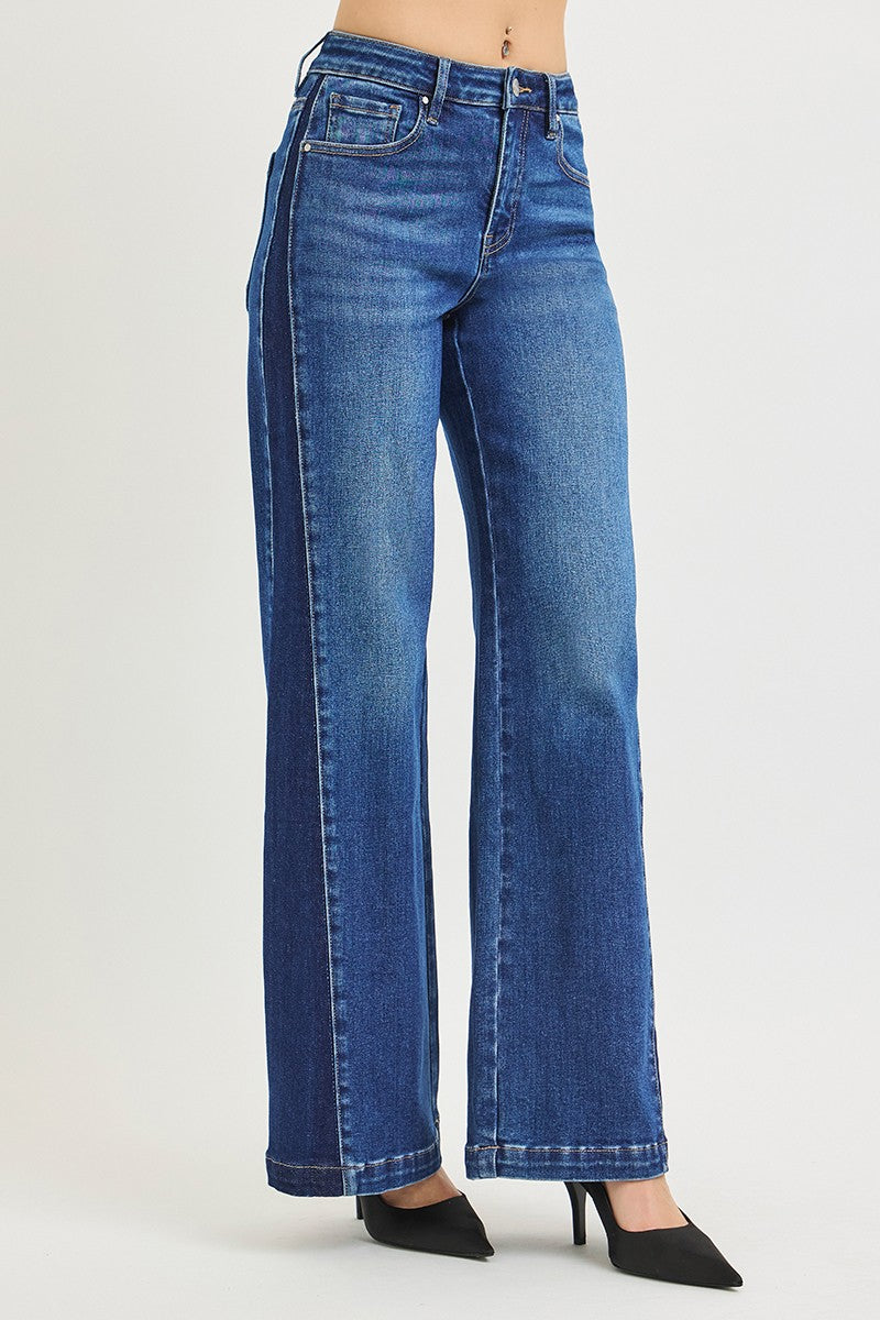 Tatum High Rise Wide Leg Jean