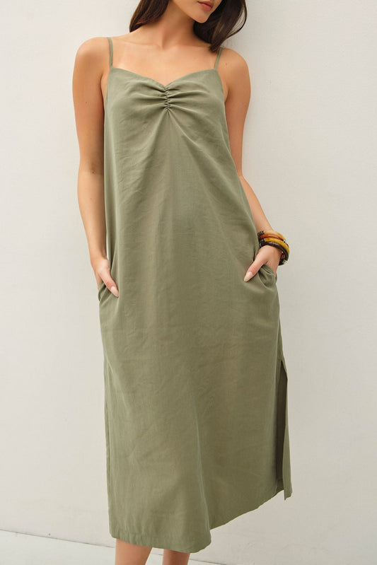 The Sage Escape Maxi Dress