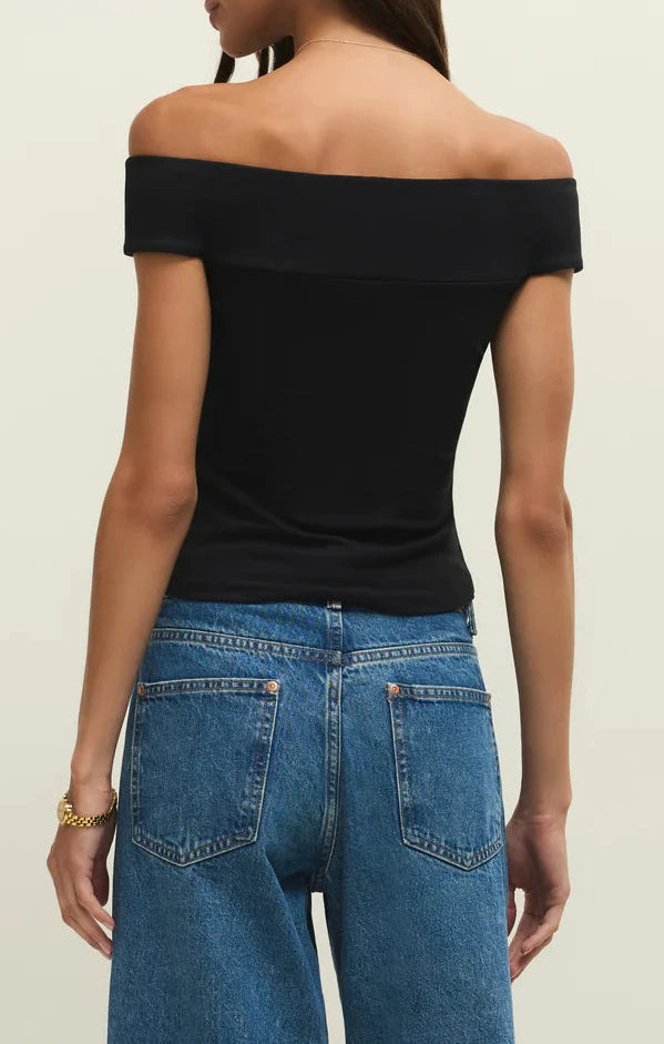 Z Supply | Second Skin Off Shoulder Top