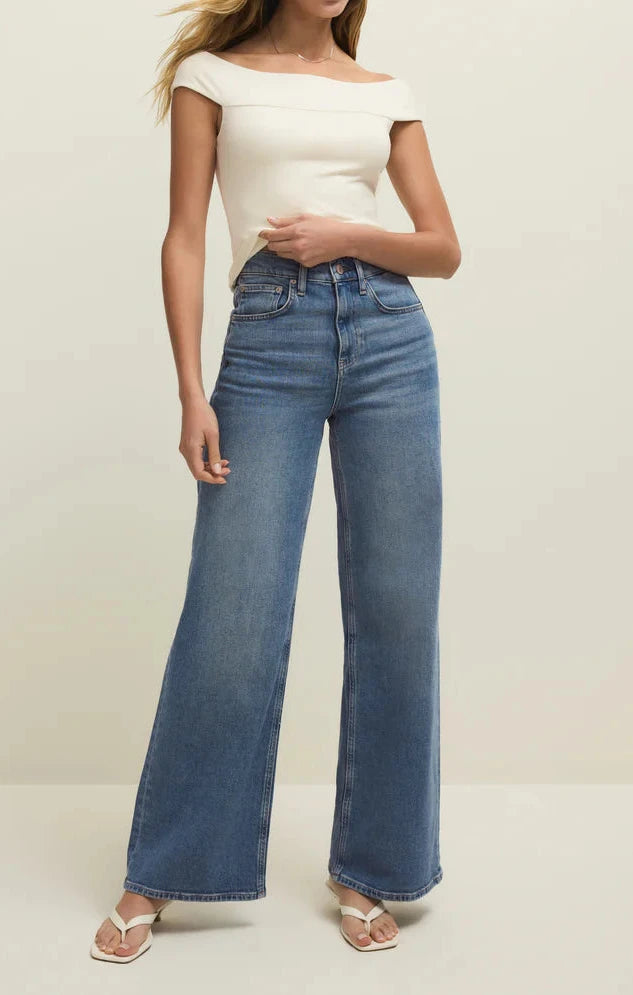 Z Supply | Second Skin Off Shoulder Top