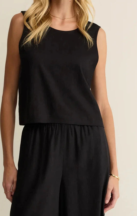 Z Supply | Sloane Linen Cropped Tank