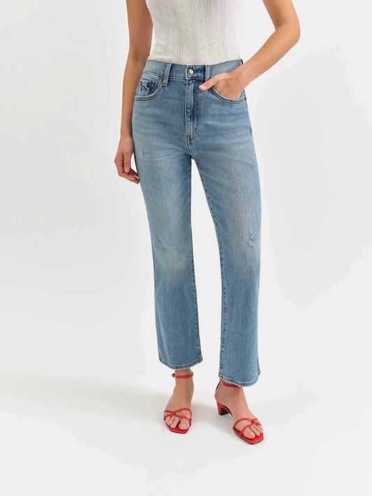 Daze | Soho High Rise Ankle Flare-BE MINE VINTAGE