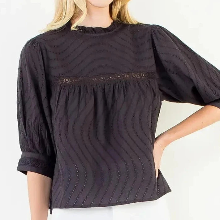 Elodie Flowy Cut Out Top