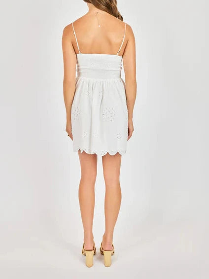 Bloomfield Eyelet Mini Dress
